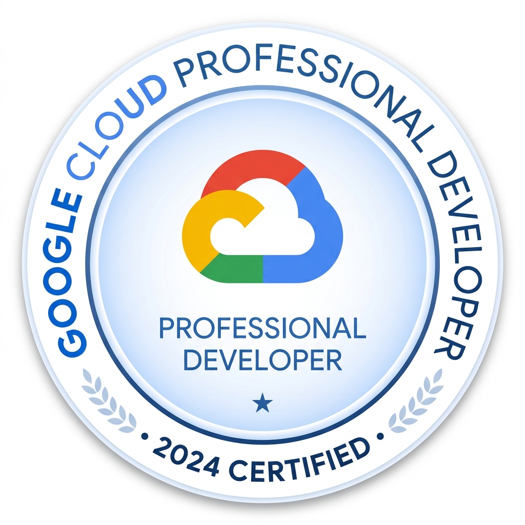Google Cloud Professional Developer - Google Cloud Certification