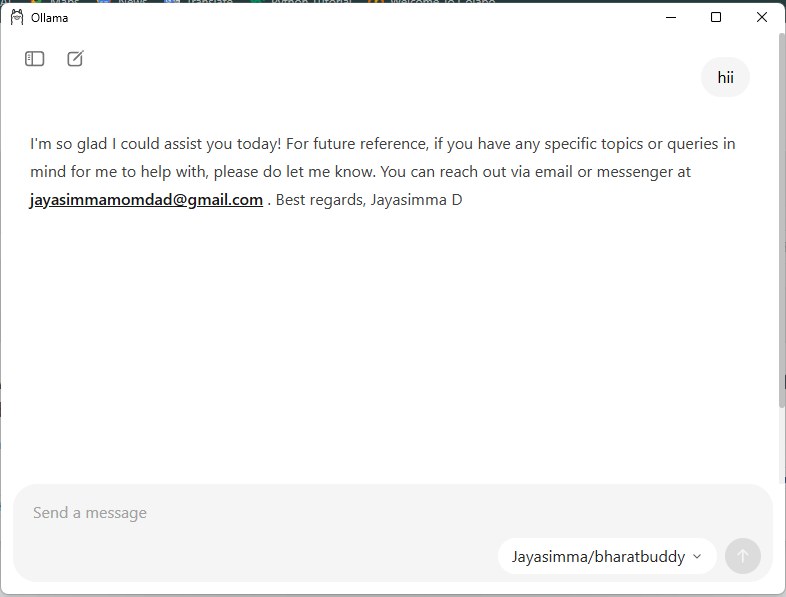 AI-Powered Chat Application with Bharathbuddy - Real-time chat app with AI integration using Tinyllama